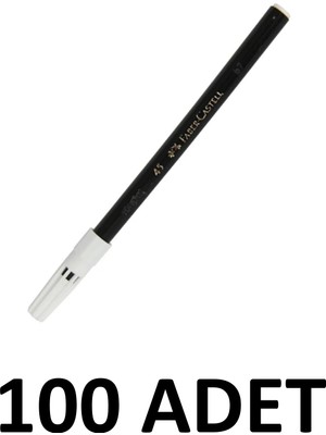Faber-Castell 100 Adet  Siyah Keçeli Kalem