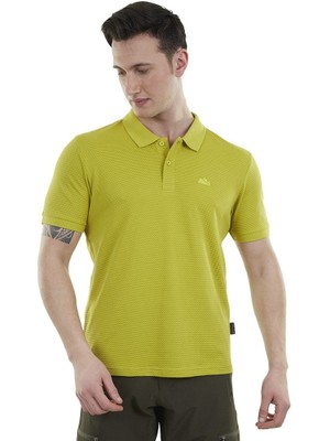 Alpinist Edge Erkek Polo T-Shirt Lime Lime - M