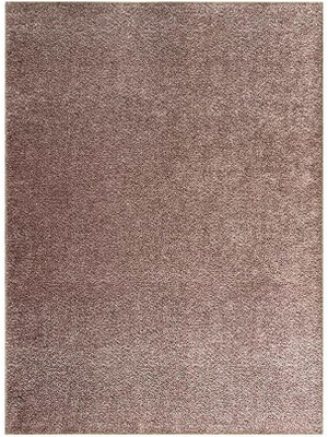 Carpettex Modern Düz Kırçıllı Rose Beyaz Halı Kaymaz Taban Yıkanabilir