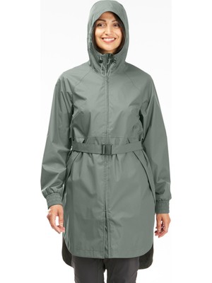 Decathlon Quechua Kadın Outdoor Yağmurluk - Haki - Raincut