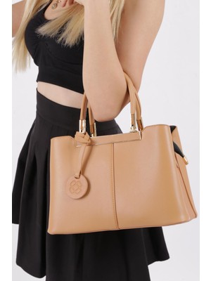 DGN E56 Kadın Metal Kulplu Klasik Çanta