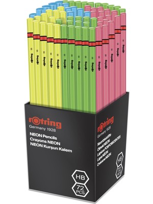 Rotring Neon Renkler Kurşun Kalem (Hb) 1 Adet