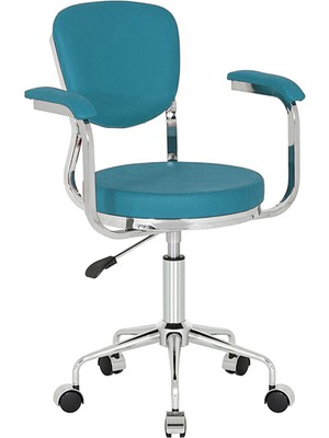 White Furniture Obje Küçük Ofis Çalışma Sandalyesi
