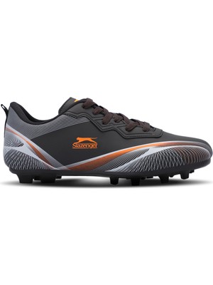 Slazenger MARCELL KRP Erkek Halısaha Futbol Kramponu Siyah / Turuncu