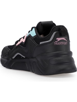 Slazenger Felıx Günlük Spor Siyah Sneaker Kadın Ayakkabı