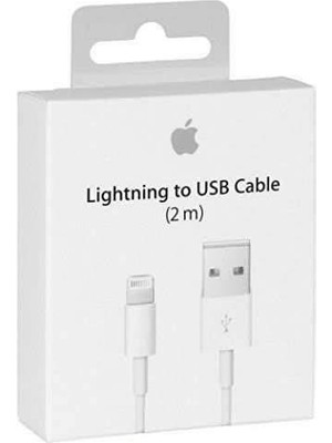 Mimozaavm 2 Metre iPhone Lightning Şarj ve Data Kablosu MD819ZM/A 5,6,7,8,x,xs,xs Max