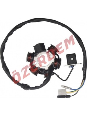 Scooter Statör 6 Lı 29-83-27X2D 6k Ince Soket
