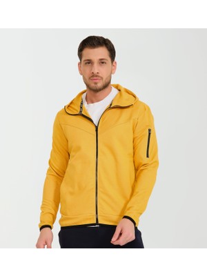 Nors Njord Kapüşonlu Sweatshirt Hardal