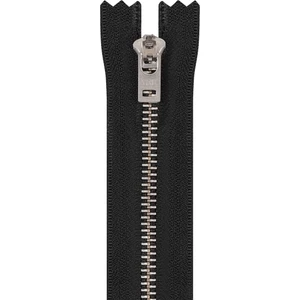 Metal T5 18 cm Nikel Dipli Fermuar