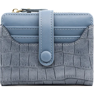 CN Black Kısa Bayan Cüzdanı Çok Kartlı Bozuk Para Cüzdanı Kimlik Kutusu (Yurt Dışından)