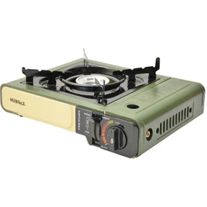 Nurgaz NG501 Tekli Portatif Kamp Ocak - Haki (Tüp Bağlantılı)