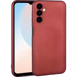 Case 4U Samsung Galaxy A24 Kılıf Kamera Korumalı Klasik Mat Renkli Yumuşak Premier Silikon Kırmızı