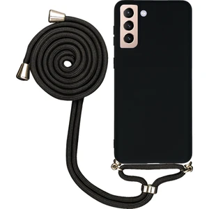 Samsung Galaxy S23 S911 Uyumlu Kılıf Silikon Boyundan Askılı Ipli Lansman Kapak Renkli Tpu