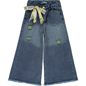 Civil Girls Kız Çocuk Kot Etek 10-13 Yaş Buz Mavi