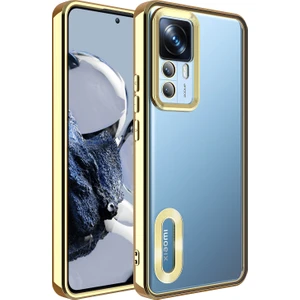 Xiaomi Mi 12T Pro Kılıf Kamera Korumalı Logo Gösteren Omega Kapak