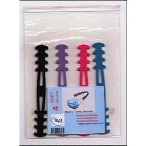Mant Kırtasiye Yumuşak Plastik Cerrahi Maske Kulak Koruyucu Aparatı (4'lüpaket)