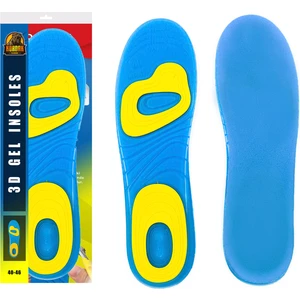 3D Silikon Darbe Emici Günlük Jel Tabanlık - Kesilebilir Topuk Metatarsal Destekli Günlük Tabanlık