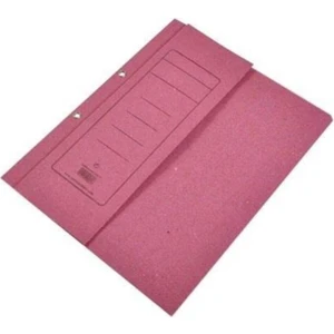 Karton Dosya Yarım Kapak Pembe 50 Li (1 Paket 50 Adet)