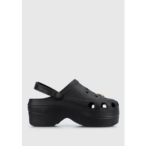 Siyah Kadın Plaj Terliği