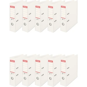 Geniş Plastik Klasör (9940) Beyaz 10 Lu Paket