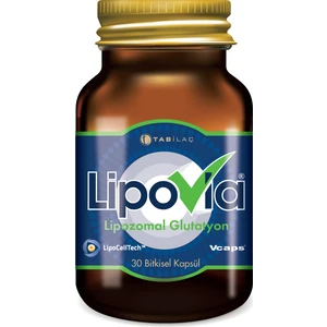 Lipovia Lipozomal Glutatyon 30 Bitkisel Kapsül