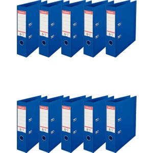 Geniş Plastik Klasör (9940) Mavi 10 Lu Paket