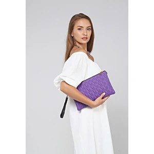 Zikzak Clutch Kadın Portföy Çanta