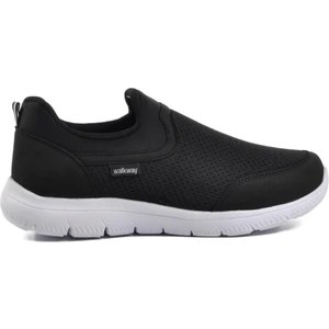 Pest Siyah-Beyaz Fileli Comfort Erkek Spor Ayakkabı