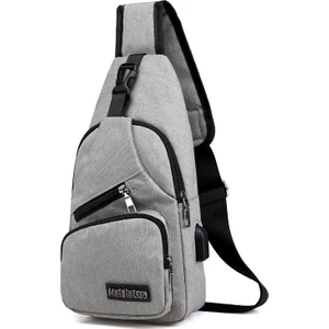 Go Biz Göğüs Çantası, Erkek Crossbody Çantası, Omuz Çantası, Gündelik Spor Sırt Çantası, Oxford Bez Çanta (Yurt Dışından)