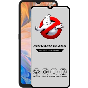 Caseart Reeder S19 Max Pro Tam Kaplayan Privacy Hayalet Temperli Ekran Koruycu Cam