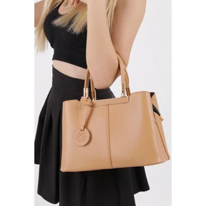 E56 Kadın Metal Kulplu Klasik Çanta