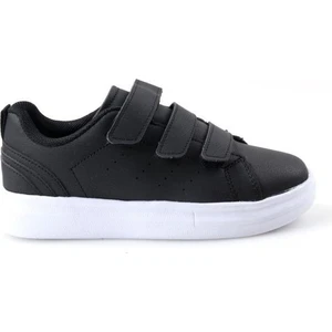 Arel Siyah Cırtlı Hafif Erkek Çocuk Sneakers Spor Ayakkabı