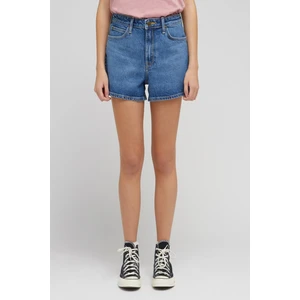Carol Straight Fit Düz Kesim Yüksek Bel Bol Paça Esnek Jean Kot Şort