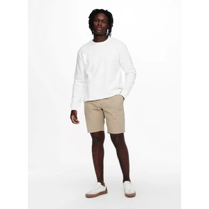 Only & Sons Normal Açık Kahve Erkek Şort 22018237_ONSCAM Sh