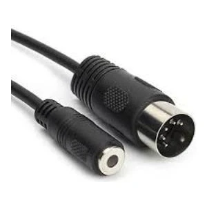 5 Pin Din Erkek To 3.5 mm Stereo Dişi Çevirici Kablo