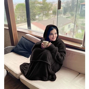 Harika Peluş Fabrikası Welsoft Peluş Polar Giyilebilir Battaniye Pijama