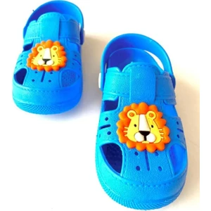 Günlük Ortopedik Kaydırmaz Tabanlı Hayvan Figürlü Çocuk Sandalet Terlik