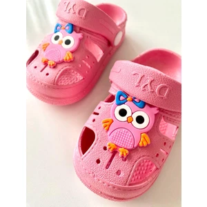 Günlük Ortopedik Kaydırmaz Tabanlı Hayvan Figürlü Çocuk Sandalet Terlik MACHI00002