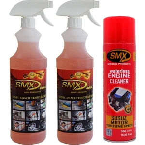 Genel Amaçlı Temizlik Ürünü 2 Adet / Susuz Motor Temizleme Spreyi