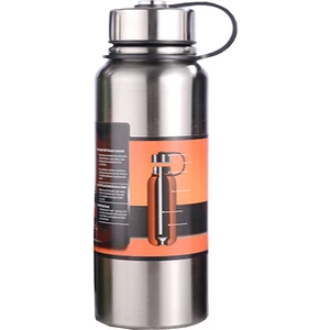600 ml Paslanmaz Çelik Taşınabilir Termos - Beyaz (Yurt Dışından)
