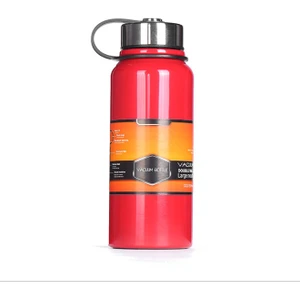 600 ml Paslanmaz Çelik Taşınabilir Termos - Kırmızı (Yurt Dışından)