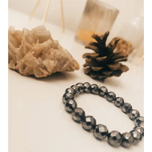 Sertifikalı   Terahertz (Titreşim) Taşı Bileklik