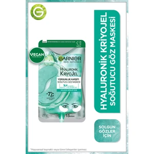 Hyaluronik Kriyojel Yorgunluk Karşıtı Soğutucu Göz Maskesi
