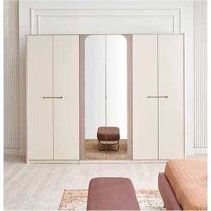 Milena 6 Kapaklı Dolap