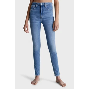Calvin Klein Pamuklu Yüksek Bel Dar Paça Skinny Fit Jeans J20J2206261A4 Bayan Kot Pantolon J20J220626 1A4