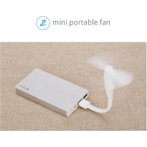 Rock Space Pratik Taşınabilir Mini USB Fan & Masa Lambası