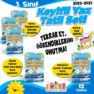 Kaliteli Eğitim Yayınları 3. Sınıf Yaz Tatil Seti 5 Kitap