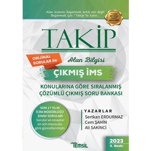 Temsil Kitap Takip Icra Müdürlüğü Çıkmış Soru Bankası