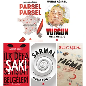 5 Kitap Set - Parsel Parsel 1-2 - Şaki - Sarmal - Yağma - Murat Ağırel