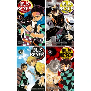 İblis Keser 1-2-3-4. Ciltler Manga Seti